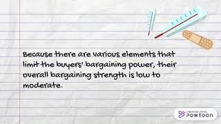 Bargaining power of buyers