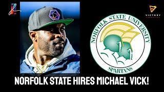 Michael Vick will TAKE OVER the MEAC as Norfolk State Head Coach