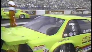 1991 NHRA Motorcraft Gatornationals Part 1 of 4