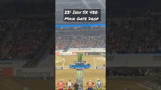 250 SX Main Event Gate Drop from Indianapolis Supercross 2023 #supercross #indysupercross #indysx