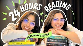 24 hours reading challenge [PROGRAMMER'S EDITION] @thestudypie