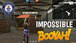 IMPOSSIBLE BOOYAH - WORLD RECORD | MR. AKASH GAMEr