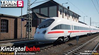 First Look Kinzigtalbahn : Frankfurt - Fulda : Train Sim World 5 [4K 60FPS]