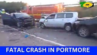 Four-car collision leaves one man dead, several injured in Portmore/JBNN