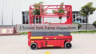 SINOBOOM | Scissor Lift Overhaul Inspection