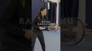 British Airways | Quick-Fire Q&A with Emma Raducanu