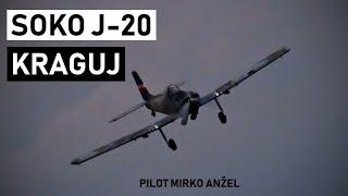 Soko J-20 KRAGUJ | Akrobatski let!! Pilot Mirko Anžel