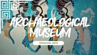 HERAKLION ARCHAEOLOGICAL MUSEUM, CRETE, GREECE  2024 | Walking Tour | 4K