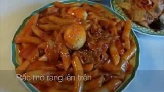 Banh gạo Hàn quốc Dokbokki
