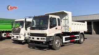 Japanese brand ISUZU 6 Wheeler Dump Tipper Truck