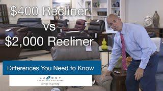 $400 Recliner vs $2,000 Recliner: 5 Differences You Need to Know