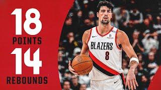 Deni Avdija Highlights | Portland Trail Blazers 114, Utah Jazz 112 | February 24, 2025