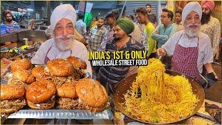 10/- Indian Street Food Punjab JATT MEHKMA  Patiala Shahi Chowmein, Chilly Paneer Roll Black Burger