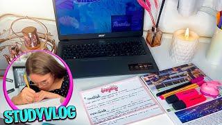 MINHA ROTINA DE ESTUDOS 100% real - STUDY VLOG 2023