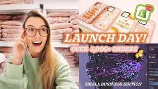 STUDIO VLOG #013 // LAUNCH DAY, SELLING OUT WITH 3,000+ ORDERS, AND NEW CASETIFY COLLECTION!