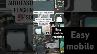 #mobilephonerepair #easymobilerepairing redmi A1 new /A1+/ A2 /poco c50/c51 auto fastboot mode