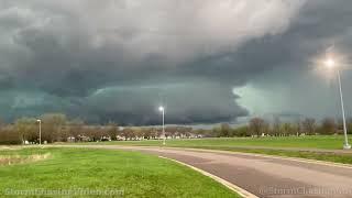 Raw video from mid day storms, St. Cloud, MN - 05/12/2022