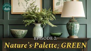 GREEN and Grounded: The Art of Designing Interiors with Nature’s Hues |  2025’s Color Trends Series