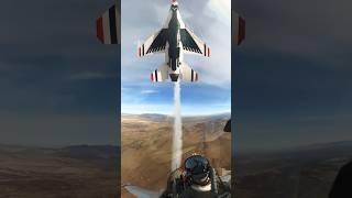 "Chasing the Dream: F-16 Aerobatics in Perfect Formation | Sky High Motivation #Shorts"