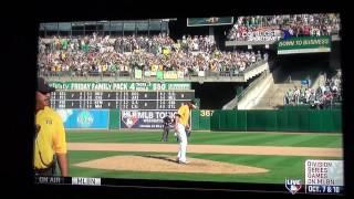 A's Balfour Rage and Division Clinch