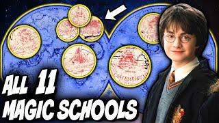 The History of Every MAGIC School in the Wizarding World (All 11) - Harry Potter Explained