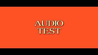 Audio Test