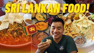 SRI LANKAN FOOD IS A MUST TRY! Lankan Railway Cafe, Mortdale Sydney Vlog Kottu Roti Hoppers Devilled