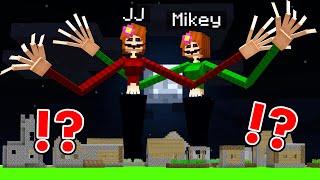 Why JJ and Mikey Become Scary Jenny at Night and Attack The Village in Minecraft - Maizen?!