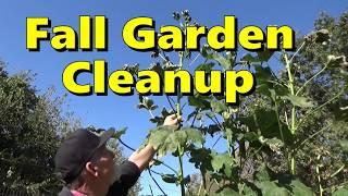 Fall Garden Cleanup and Sun Choke Harvest and Your Questions