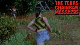 Down Right TERRIFYING Julie NEW OUTFIT Gameplay | The Texas Chainsaw Massacre [No Commentary]