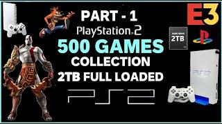 PS2 GAMES COLLECTION || PART 1 || 2TB FULLY LOADED 500 GAMES || TAMIL ||