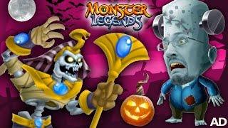 FGTEEV MONSTER LEGENDS BATTLE  Halloween Game Time Fun!    (DUDDY vs. BOSS)