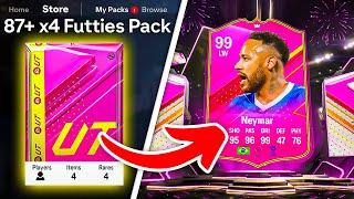 87+ x4 FUTTIES PACKS & PICKS!  FC 24 Ultimate Team