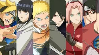 Naruto vs Sasuke Family Team Battle