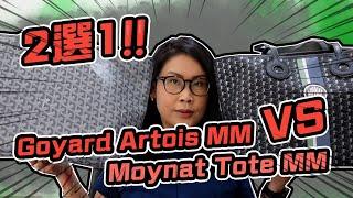 Goyard Artois VS Moynat Oh! Tote Ruban手袋包包分享 | 黑咪