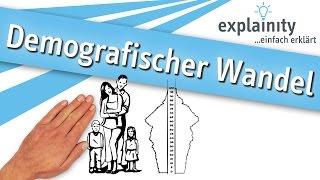 Demografischer Wandel einfach erklärt (explainity® Erklärvideo)