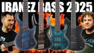 The best new 2025 Ibanez basses: Multi-scale fanned fret, Talman 5-string + more with Tommy Lee Depp