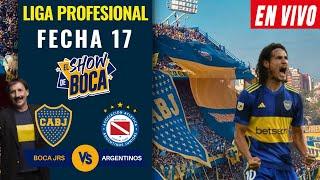 BOCA JUNIORS vs ARGENTINOS JRS EN VIVO con ROBERTO LETO desde La BOMBONERA - Relato EMOCIONANTE