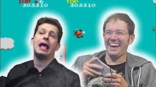 Can James & Mike beat SkyKids while HIGH AF!? (Cinemassacre Memes)