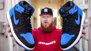 DON'T BUY THE JORDAN 1 ROYAL REIMAGINED SNEAKERS WITHOUT WATCHING THIS! (In Hand & On Feet Review)