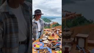 Wake up in paradiseRize, Turkey, Music by Mega - Chariot #shorts #travel #usa #trending #world #