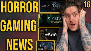 The Biggest Horror Gaming News Of The Week - EP 16 - SLENDER MAN IS BACK