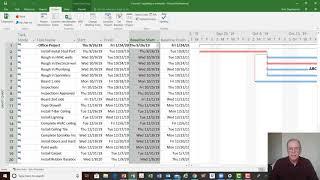 MS Project Tutorial 5 How to Update a Schedule