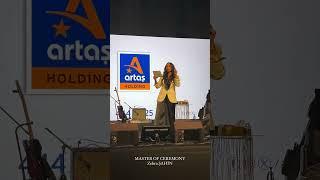 Zehra Şahin Artaş Holding Gala Gecesi Sunumu 2024  #artaşholding #masterofceremony  #mc