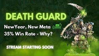 New Year, New Meta. 35% Win Rate Death Guard - The Disgustingly Resilient Podcast