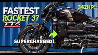 Most Powerful & Fastest Triumph Rocket 3? TTS 342hp Supercharged Dyno Run!