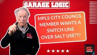 Minneapolis council member wants a new snitch line if you use too much salt on your driveway