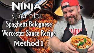 Ninja Combi Spaghetti Bolognese Worcestershire Sauce Recipe