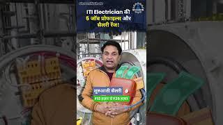 ITI Electrician की Top 5 Job Profiles और Salary रेंज! #shorts