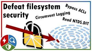 Bypass Filesystem Defences with Direct Volume Access (Defence Evasion)